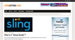 Desktop Screenshot of cordcutting.com